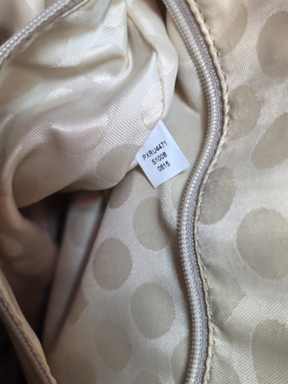 Structured Light Blue Handbag - Picture 8 of 14
